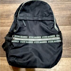 Steve Madden Black & White Backpack